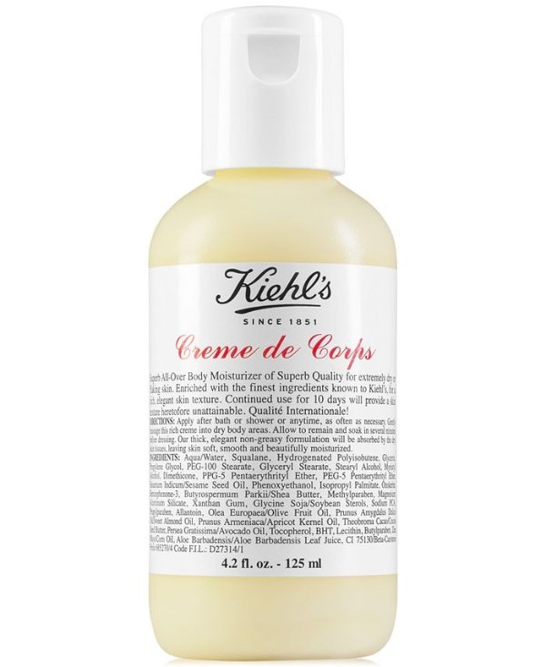 Creme de Corps Body Lotion with Cocoa Butter, 4.2 oz.