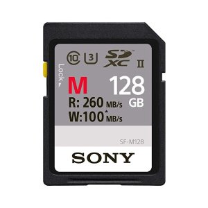 新款 M系列 128GB SDXC UHS-II 存储卡