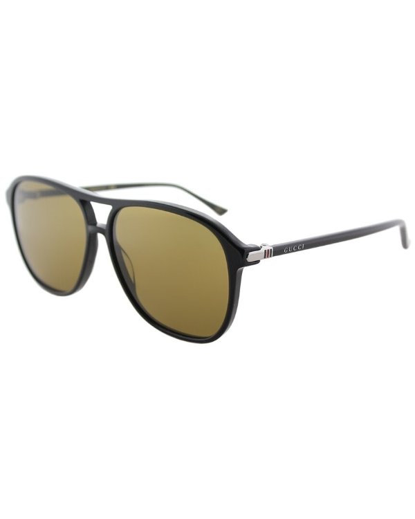 Men's GG0016S 58mm Sunglasses