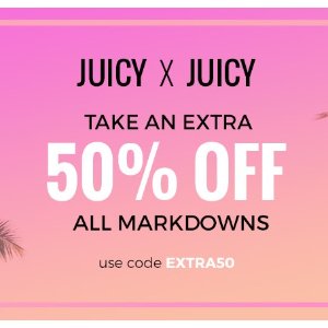 All Markdowns @ Juicy Couture