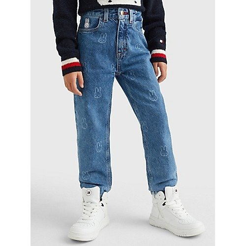 TOMMYXMIFFY High Rise Tapered Fit Jean | Tommy Hilfiger