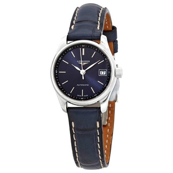 Master Automatic Blue Dial Ladies Watch L2.128.4.92.0