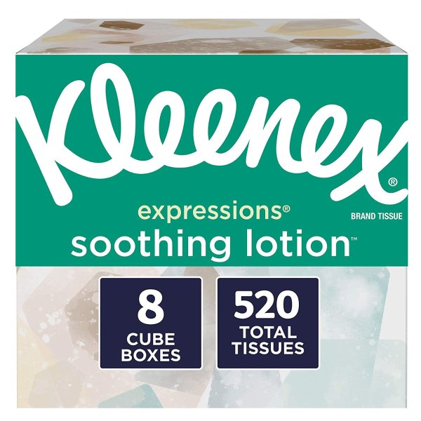 Expressions Soothing Lotion Facial Tissues