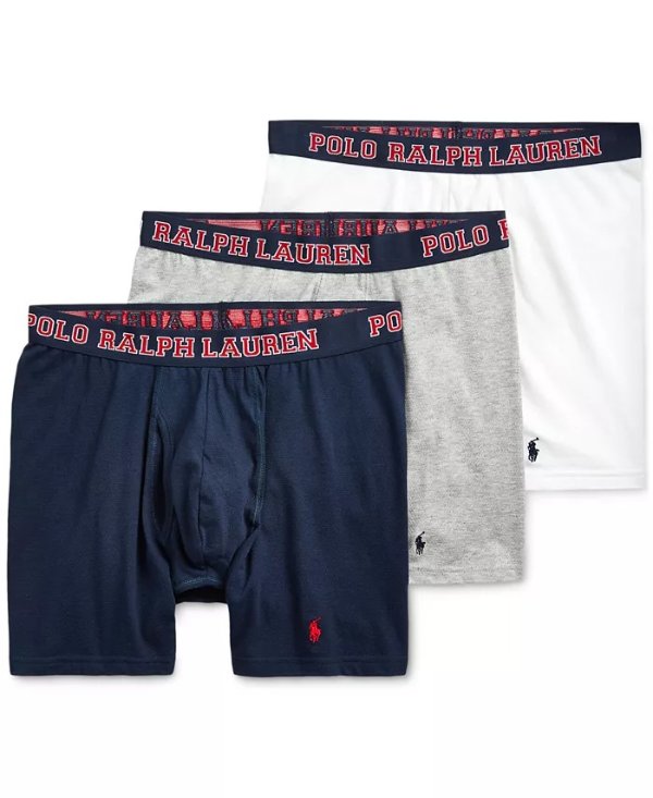 Men's 3-Pack Breathable Mesh Boxer Brief Underwear