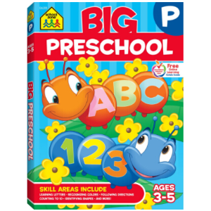 Big Preschool Workbook 幼儿园小朋友练习册 学习习惯从小培养