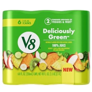 V8 100% 果蔬汁 8oz 6罐