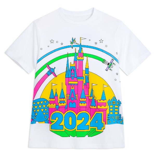 Walt Disney World 2024 成人码T恤