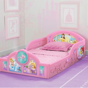 Disney Princess Plastic Sleep and Play Toddler Bed by Delta Children