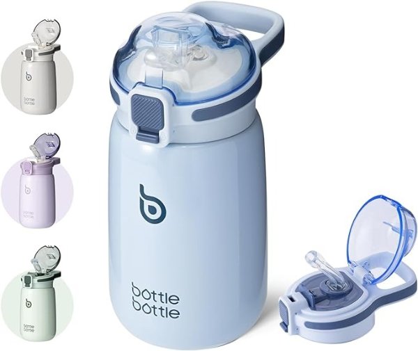 Bentgo® Kids Water Bottle - New & Improved 2023 Leak-Proof, Bpa-Free 15  Oz. Cup