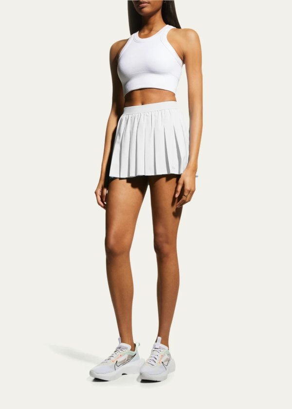 Varsity Tennis Mini Skirt Varsity Tennis运动百褶裙74.00 超值好货