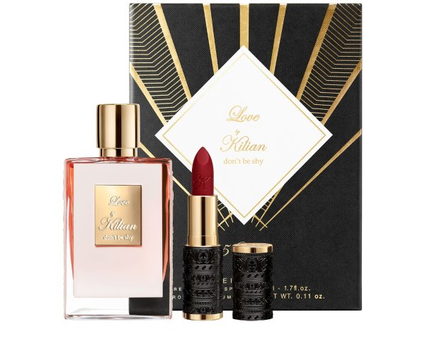 Love Don'T Be Shy & Le Rouge Parfum Holiday Set