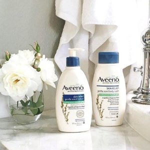 Aveeno Active Naturals Skin Relief Body Wash, Fragrance Free, 33 fl. oz