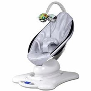 4Moms Mamaroo高科技婴儿安抚摇椅，银色