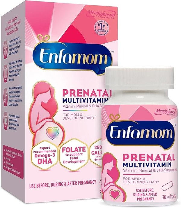 Enfamil Enfamom 孕妇复合维生素胶囊30粒
