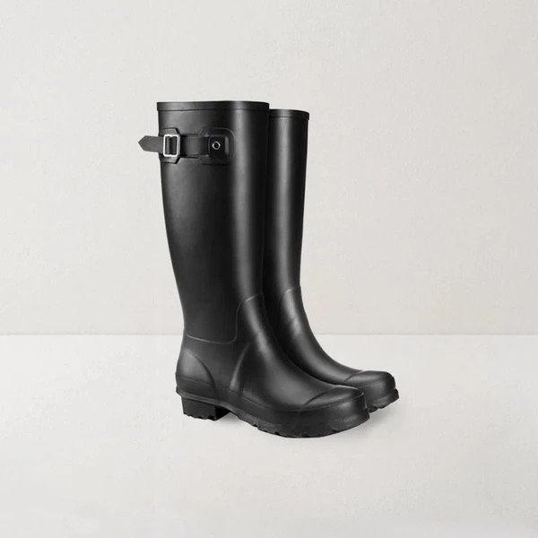 British Style Long Rubber Rain Boots
