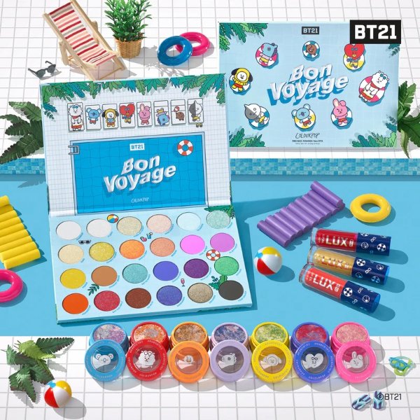 BT21 with ColourPop Full Collection - Full Collection Set