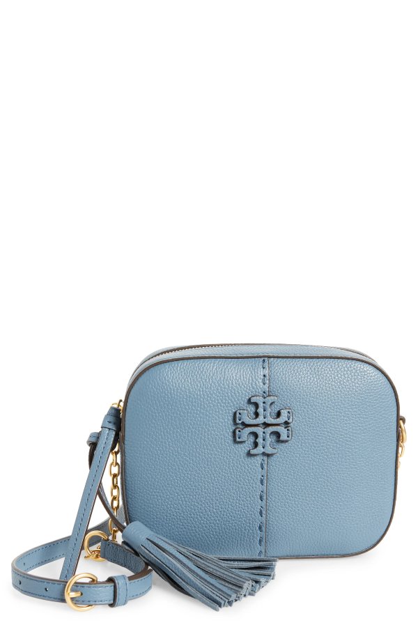 Nordstrom Tory Burch McGraw Leather Camera Bag 