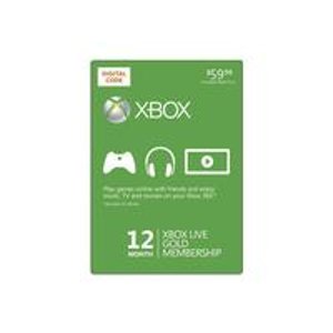 Microsoft Xbox Live 12-Month Gold Membership Card(Xbox 360 / XBOX ONE )