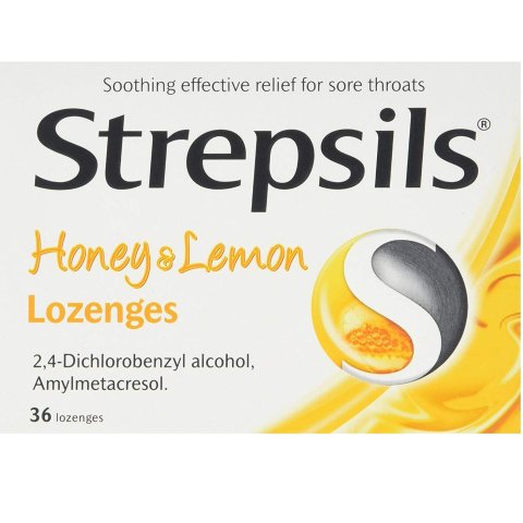 6.5折 £3收蜂蜜柠檬味Strepsils 蜂蜜润喉糖 缓解喉咙痛、咳嗽 回国伴手礼