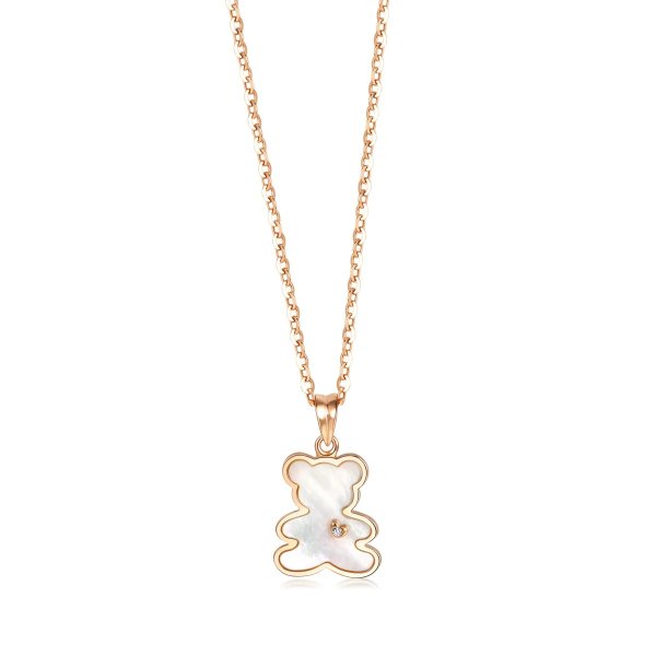 PetChat 18K Rose Gold Diamond Pendant | Chow Sang Sang Jewellery eShop