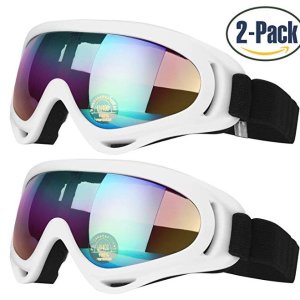 COOLOO Ski Goggles, Pack of 2