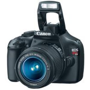 Canon EOS Rebel T3 DSLR Camera with 1855mm IS Lens Black 5157B002 - Best Buy