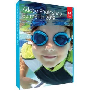 Adobe Photoshop Elements 2019 (DVD/Digital, Mac & Windows）