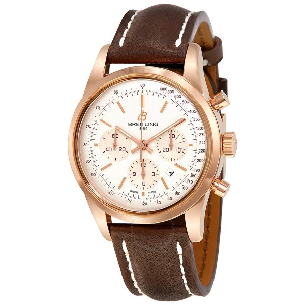 Transocean Chronograph Automatic Rose Gold Men's Watch RB015212-G738BRLT