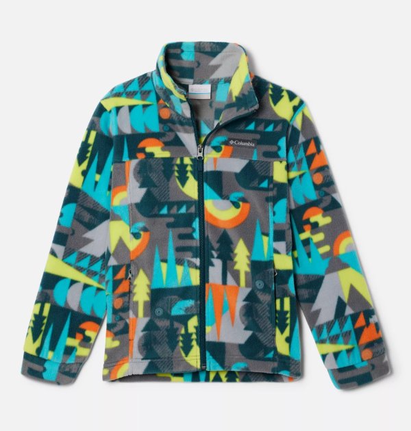 Boys’ Zing™ III Printed Fleece Jacket