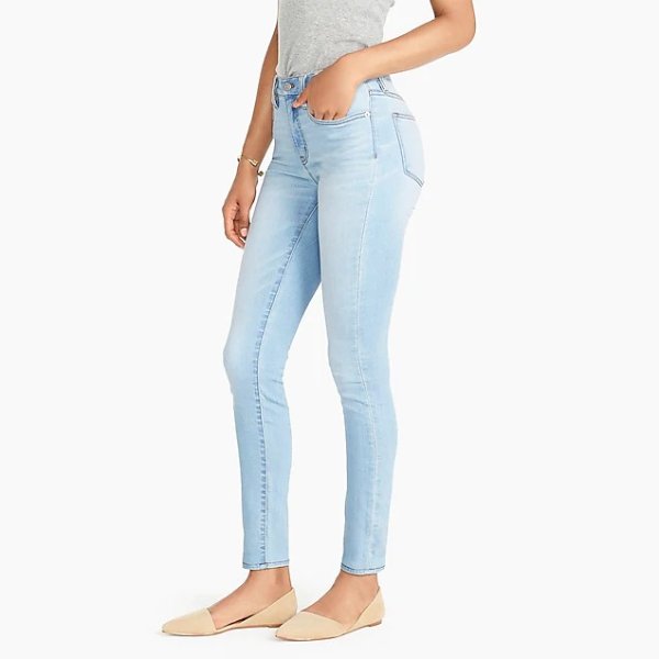 9" high-rise skinny jean in Brooklyn wash : FactoryWomen denim | Factory