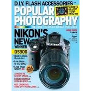 Popular Photography Magazine 1 Year Subscription