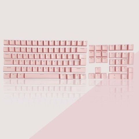 SHEIN粉色106pcs键帽