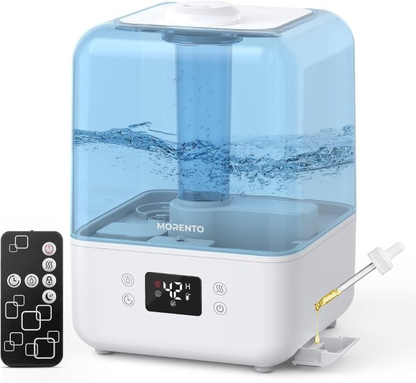 MORENTO 4.5L Top Fill Humidifiers for Large Room