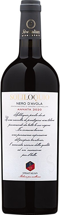 2020 Soliloquio Nero d'Avola 红葡萄酒
