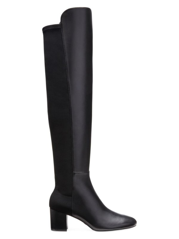 5050 Yuliana 60MM Leather Knee-High Boots