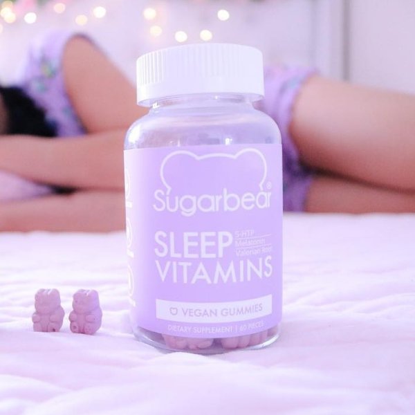 SugarBear Sleep, Vegan Gummy Vitamins (1 Month Supply)