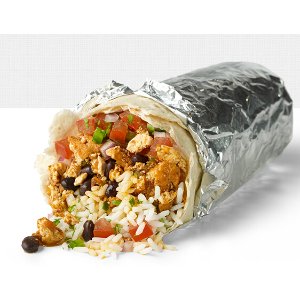 Burrito, bowl, salad or tacos  with Sofritas Purchase on 1/26
