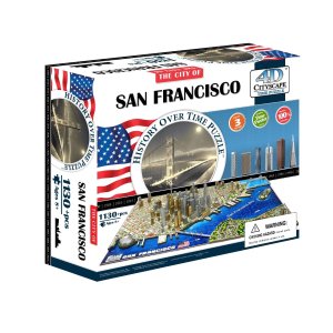 4D Cityscape San Francisco USA Puzzle