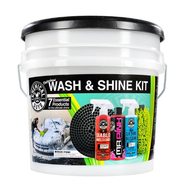 Chemical Guys 7 Piece Wash & Shine Kit