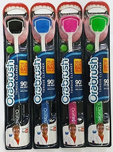Orabrush Tongue Cleaner - 4 Brushes