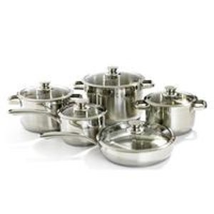 Gourmet Chef Stainless Steel 10-Piece Set