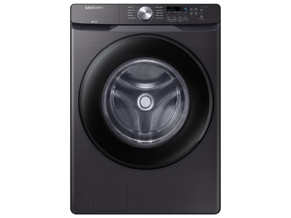 4.5 cu. ft. Front Load Washer with Vibration Reduction Technology+ in Brushed Black Washers - WF45T6000AV/A5 | Samsung US