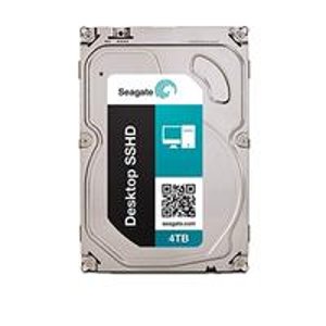 Seagate Desktop 4 TB Solid State Hybrid Drive with NCQ 64 MB Cache 3.5-Inch (ST4000DX001)