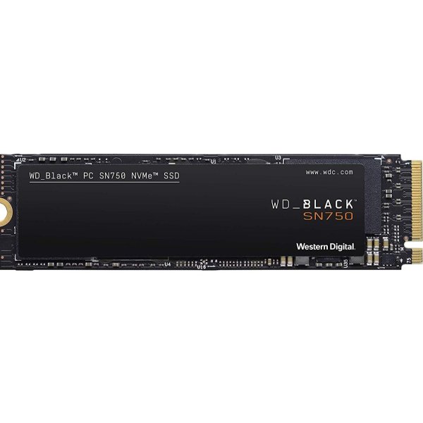 WD BLACK SN750 黑盘 NVMe M.2 2280 500GB 固态硬盘