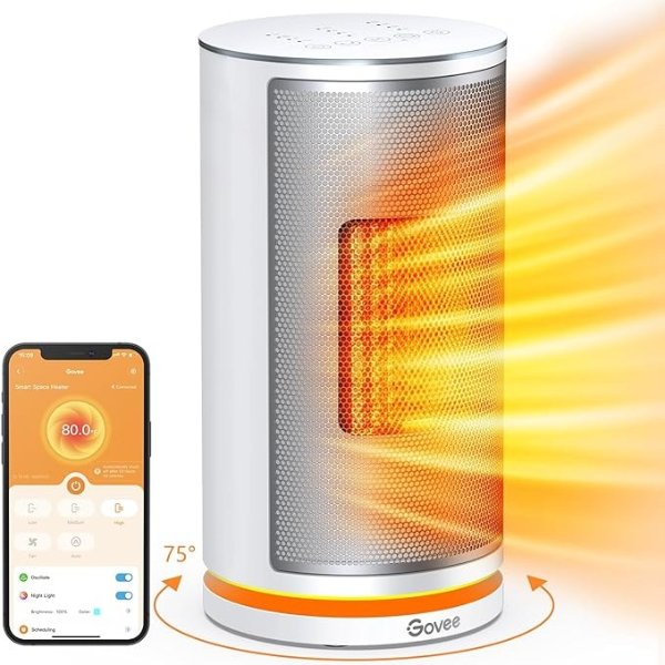 Smart Space Heater for Indoor Use,