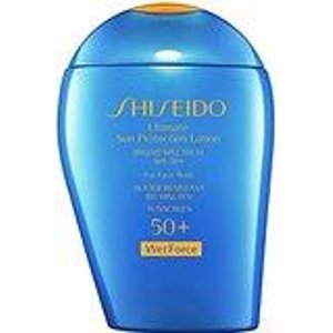 Shiseido Ultimate Sun Protection Lotion N' Broad Spectrum SPF 50 for Face/Body for Unisex, 3.3 Ounce