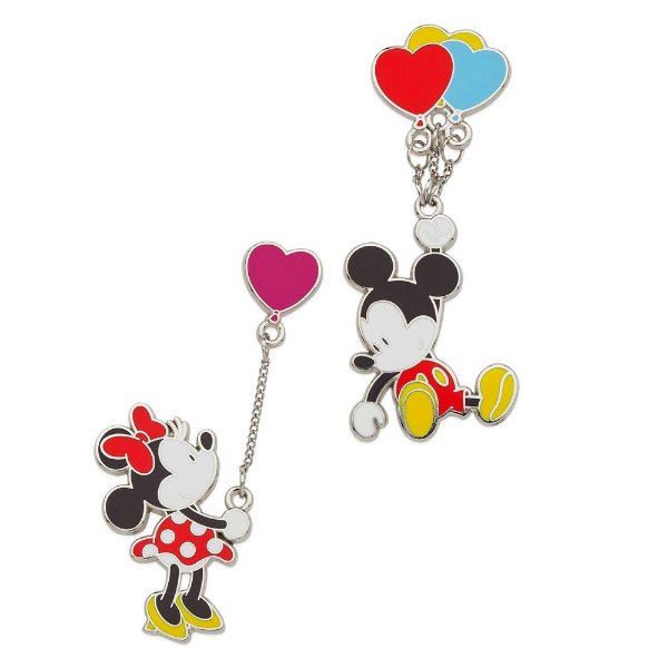 Mickey and Minnie Mouse 别针套装