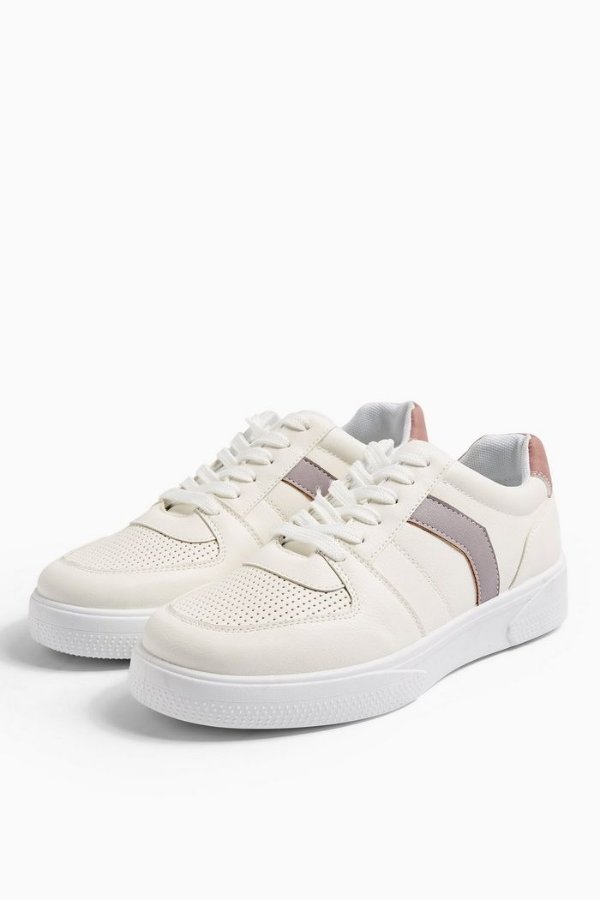 CHARLTON Lilac Lace Up Shoes