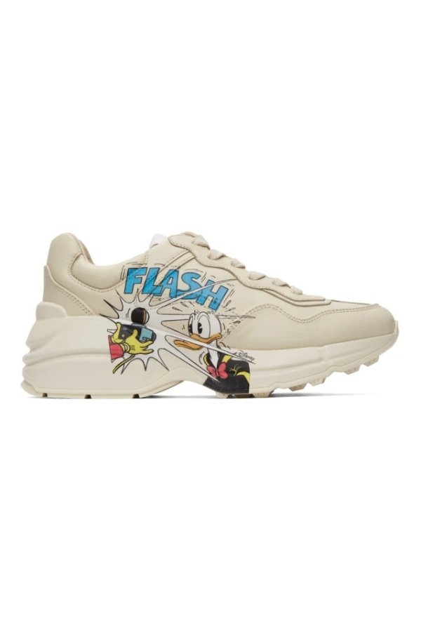 Off-White Disney Edition Donald Duck Rhyton Sneakers