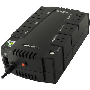 CyberPower 8-Outlet 424VA/255W Uninterrupted Power Supply
